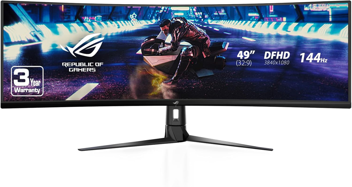 Asus ROG Strix XG49VQ 49” Curved Gaming FreeSync Monitor 144Hz