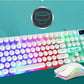 Ninja Dragons Z9i USB Wired Light Up Gaming Keyboard and Mouse Set